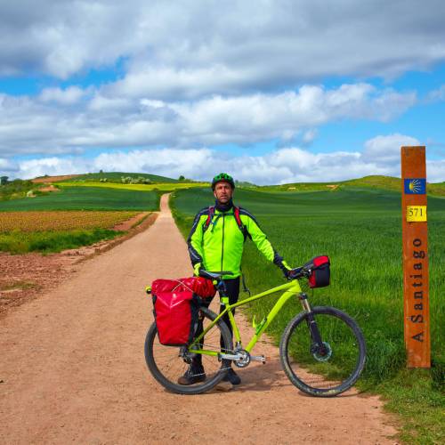 Rutas camino de santiago en fashion bici