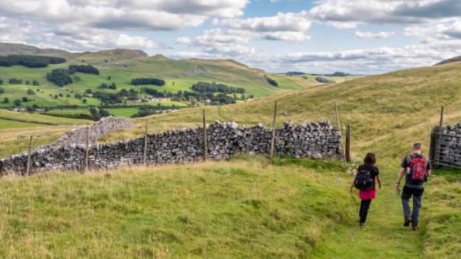 Walking the Pennine Way in northern England