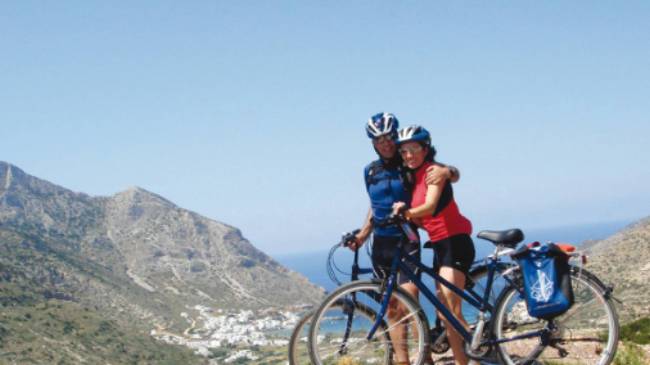 Cycling through Greece's stunning Cyclades Islands