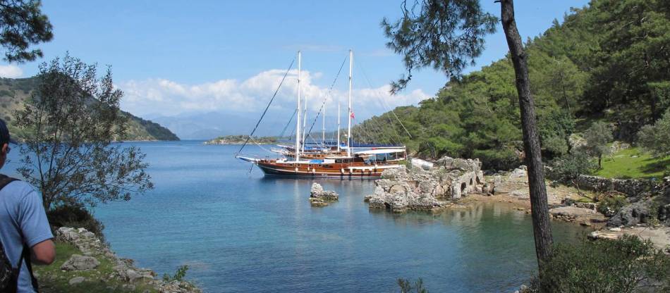 Turkey Walking & Sailing Holiday | Lycian Coast Hiking & boat based ...